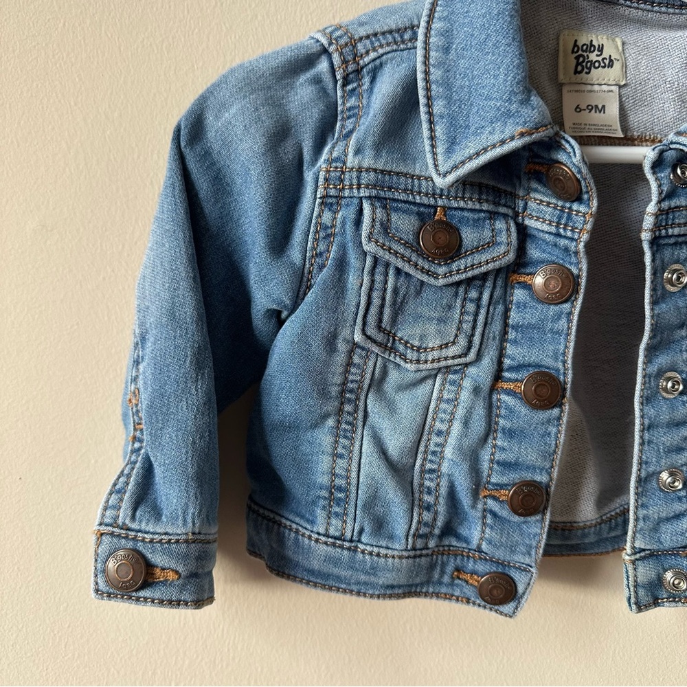 baby Bgosh 6-9m - Denim Jacket - - Picture 3 of 5